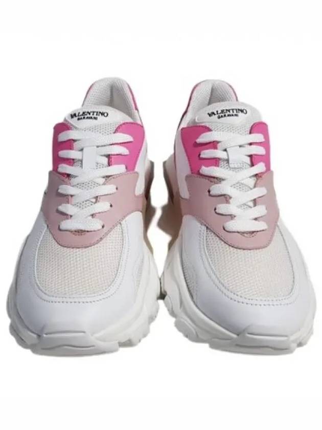 S0I55 QZQ JH0 Bounce Sneakers Pink - VALENTINO - BALAAN 4