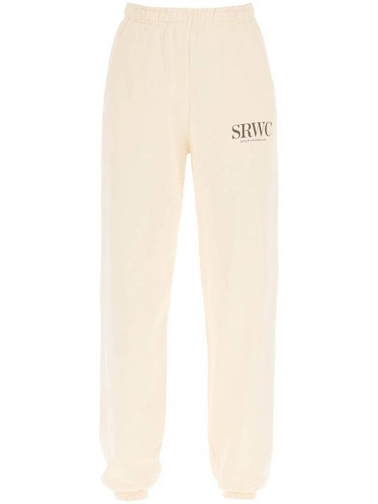 Upper East Side Jogger Track Pants Cream - SPORTY & RICH - BALAAN 1