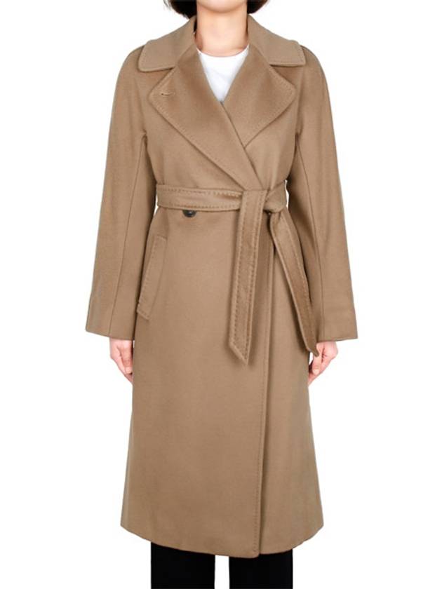 Camel Regina Wool Coat 25016092 RESINA 006 00435 - MAX MARA - BALAAN 1