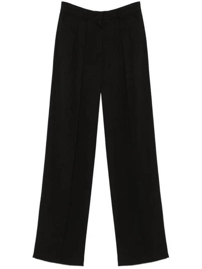 Viola Straight Pants Black - MAX MARA - BALAAN 2