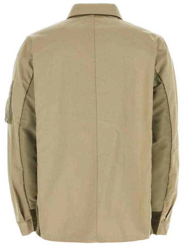 Cotton Jacket Beige - SACAI - BALAAN 3