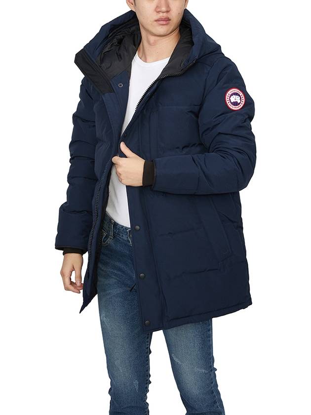 Carson Hooded Padding Parka Atlantic Navy - CANADA GOOSE - BALAAN 6