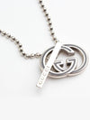 Logo 925 silver necklace - GUCCI - BALAAN 3