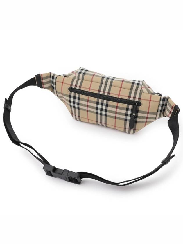 Vintage Check Nylon Belt Bag Beige - BURBERRY - BALAAN 4