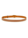 T Timeless Leather Belt Brown - TOD'S - BALAAN 4