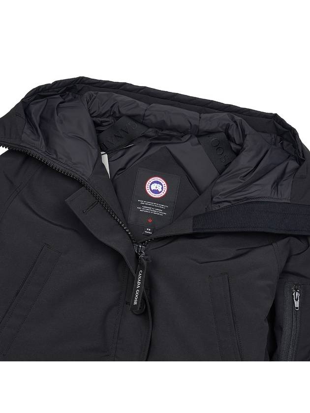 Chilliwack Down Bomber Jacket Black - CANADA GOOSE - BALAAN 9