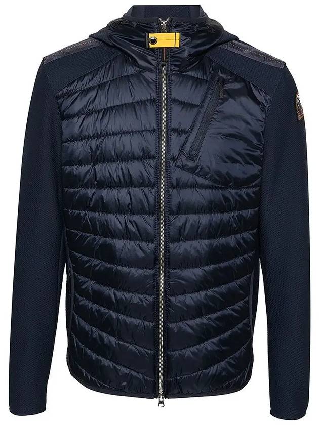 Nolan Padded Hooded Zip-Up Navy - PARAJUMPERS - BALAAN 2