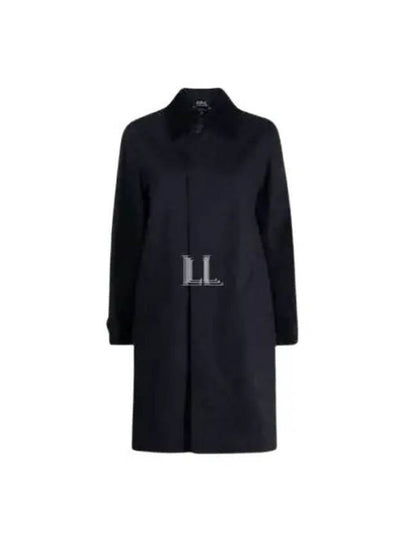 Mac Gaspard Single Coat Navy - A.P.C. - BALAAN 2