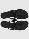 Egerie Flip Flops Noir - HERMES - BALAAN 10