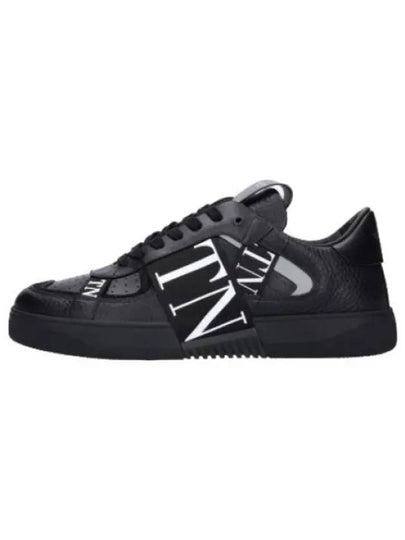 VLTN Low Top Sneakers Black - VALENTINO - BALAAN 2