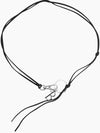 Men s leather necklace CLEF BEATLINE NEC - BASSCLEF - BALAAN 4