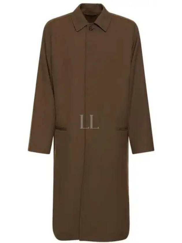 Raglan Suit Single Coat Brown - LEMAIRE - BALAAN 2