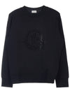 Women's Rhinestone Sweatshirt 8G00022 809LC 999 - MONCLER - BALAAN 10