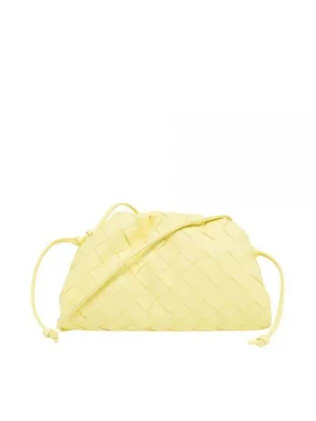 Intrecciato Mini Pouch Bag Yellow - BOTTEGA VENETA - BALAAN 2