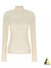 Rib Turtleneck Cream - LEMAIRE - BALAAN 2