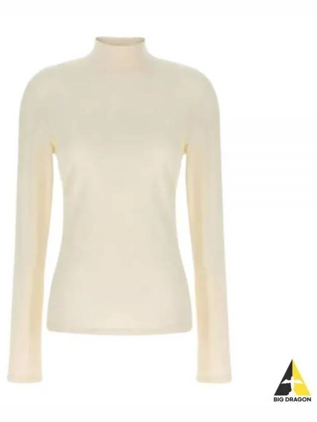 Rib Turtleneck Cream - LEMAIRE - BALAAN 2