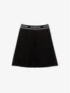 Logo waistband pleated skirt JF4342 - LACOSTE - BALAAN 2