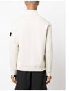 Brushed Cotton Half Zip-Up Sweatshirt Plaster - STONE ISLAND - BALAAN 4