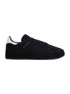 Gazelle Suede Low Top Sneakers Black - Y-3 - BALAAN 1