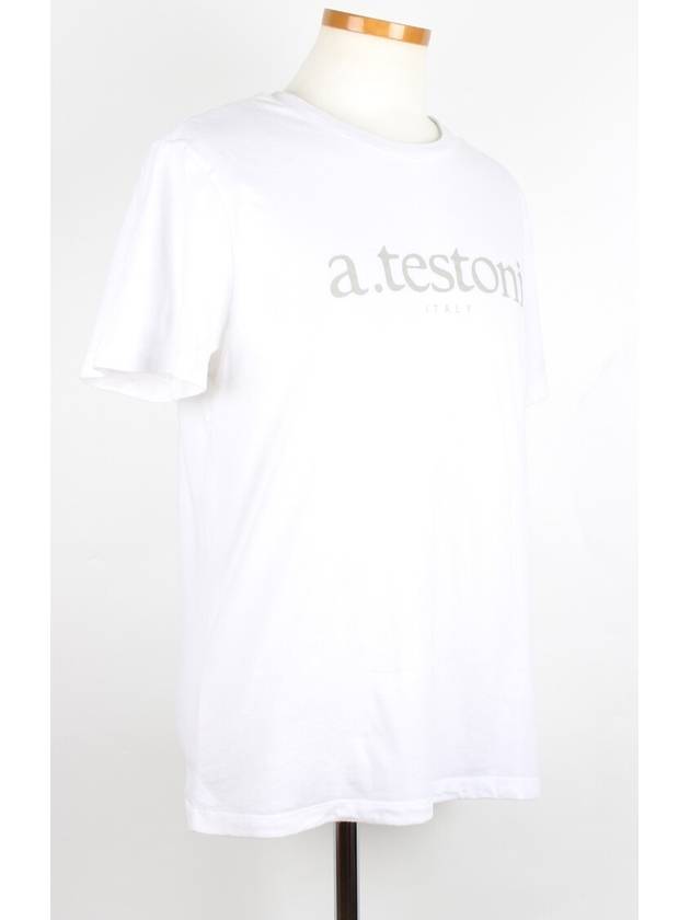 Ah Testoni Logo Short Sleeve M - A. TESTONI - BALAAN 6