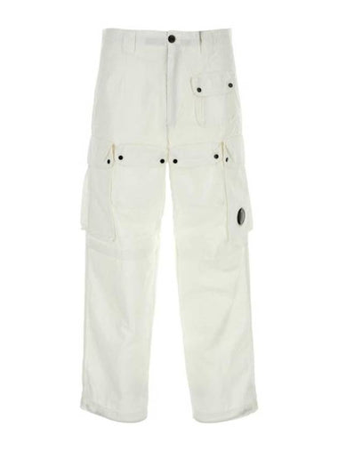 Straight Pants 16CMPA174A006272G 103 White - CP COMPANY - BALAAN 1