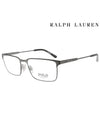 Eyewear Square Metal Eyeglasses Matte Dark Gunmetal - POLO RALPH LAUREN - BALAAN 3