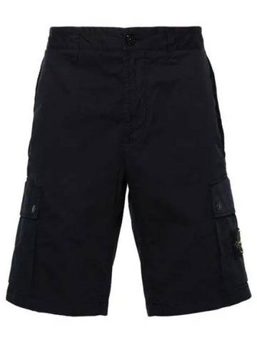 8015L1110 Wappen Patch Spandex Bermuda Shorts 8015L11 270600 1008867 - STONE ISLAND - BALAAN 1