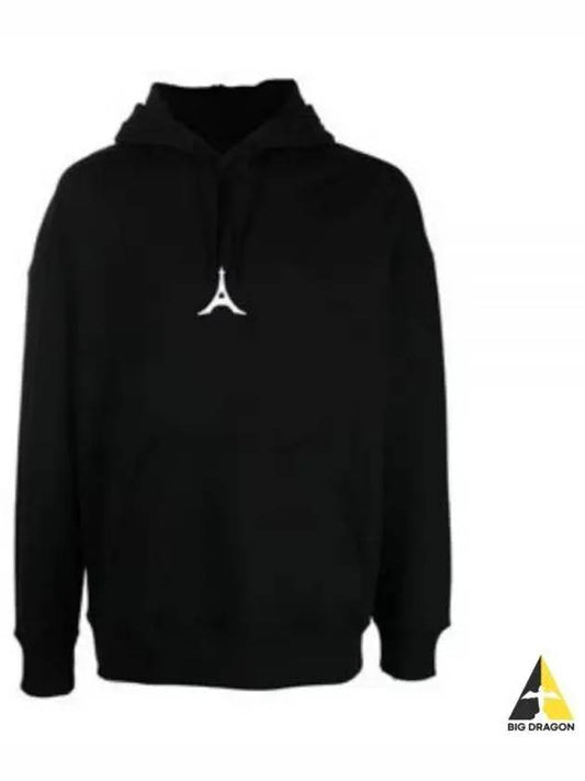 Eiffel Tower Logo Hoodie Black - GIVENCHY - BALAAN 2