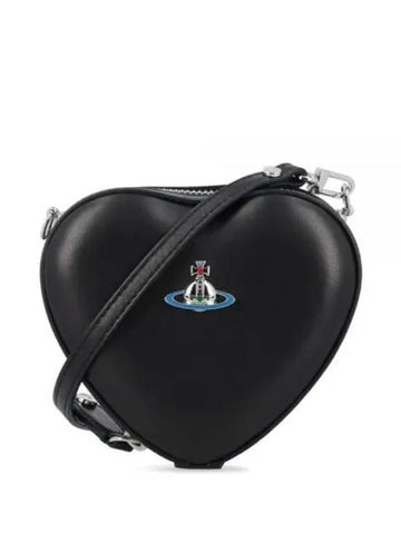 24 NAPPA MINI HEART CROSSBODY 5202006QU L001L N403 bag - VIVIENNE WESTWOOD - BALAAN 1