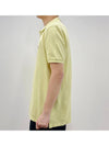 Fox Head Patch Cotton Polo Shirt Yellow - MAISON KITSUNE - BALAAN 5