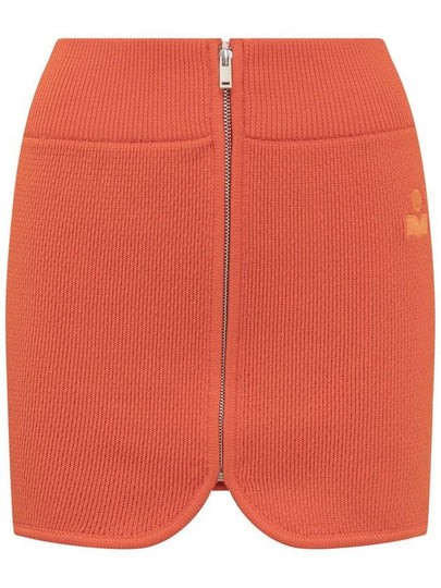 Short Skirt JU0102FAA3L62E 70VE VERMILION - ISABEL MARANT ETOILE - BALAAN 2