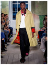 Collection TurnUp Bonded Cotton Seam Car Oversized Trench Coat Maccoat - BURBERRY - BALAAN 5