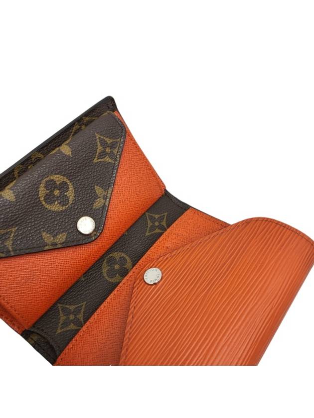 M60495 Monogram Canvas Epi Blend Marie Lou Compact Wallet Half - LOUIS VUITTON - BALAAN 8