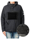 Shadow Project Cotton Nylon Anorak Black - STONE ISLAND - BALAAN 2