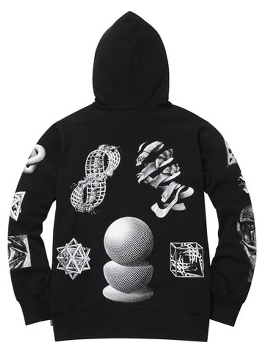 MC Escher Hooded Dusty Slate MC Escher Hooded Sweatshirt Dusty slate - SUPREME - BALAAN 2