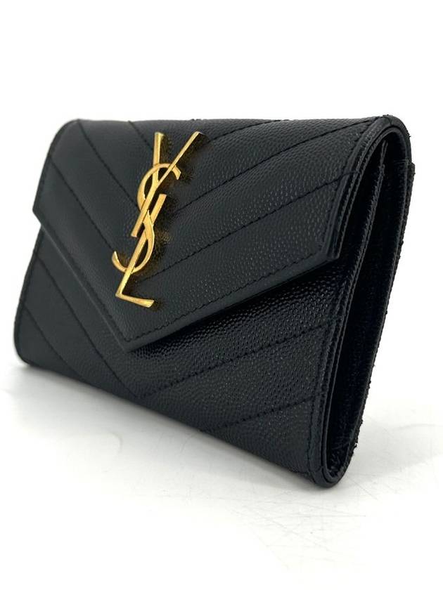 Envelope gold card wallet 414404 - SAINT LAURENT - BALAAN 5