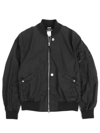 Men's Shadow Project Bomber Jacket Black - STONE ISLAND - BALAAN 2