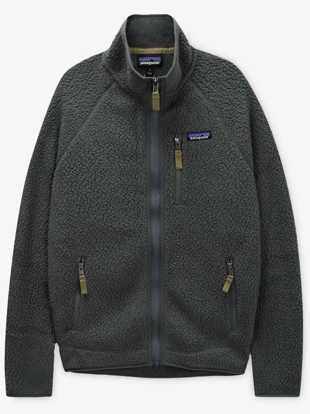 Retro Pile Fleece Zip-Up Jacket Grey - PATAGONIA - BALAAN 3