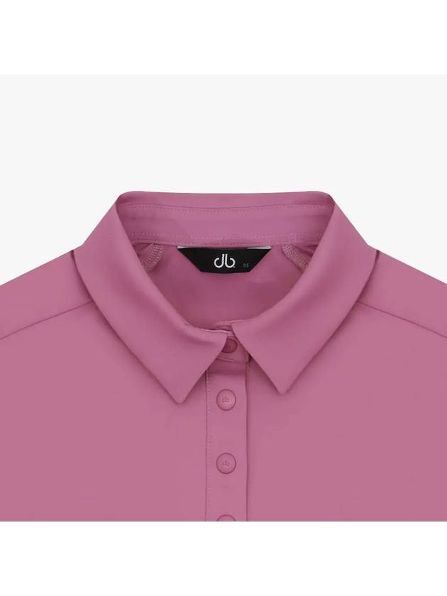 Drew Big Logo Short Sleeve T-Shirt DF42ST11MAGENTA - DRUH GOLF - BALAAN 3