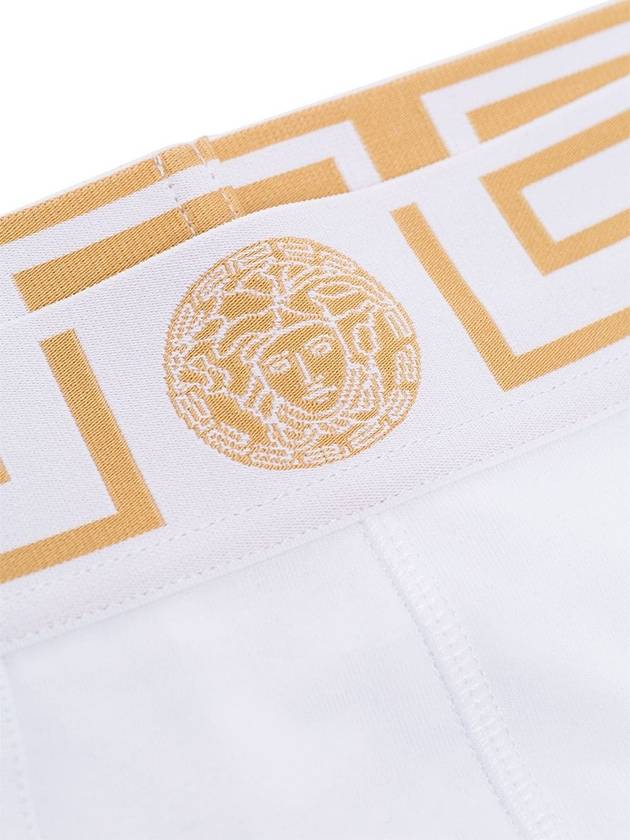 Greca Border Briefs White - VERSACE - BALAAN 5