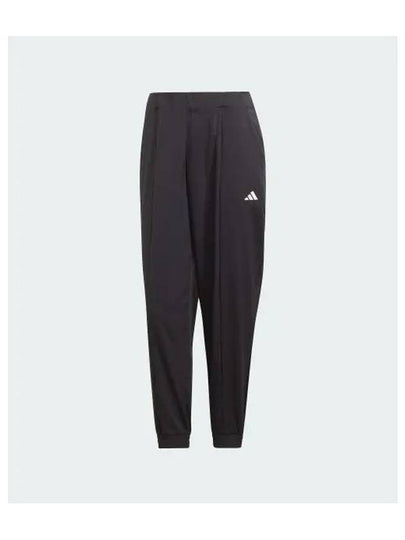 Adidas Air Lady Train Essentials Minimal Branding Woven Track Pants Black - ADIDAS - BALAAN 2