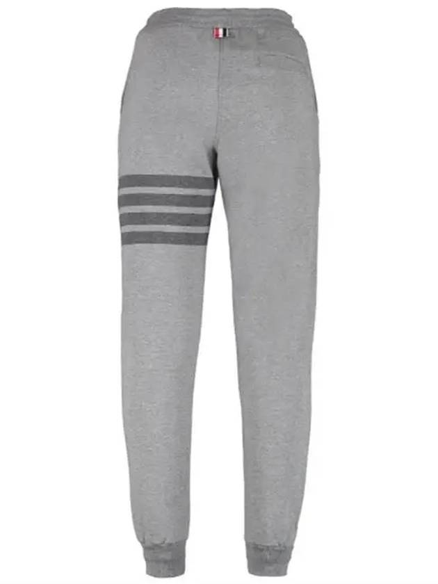 Men's Diagonal Loop Back Track Pants Medium Grey - THOM BROWNE - BALAAN 3