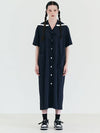 MET sailor ribbon half sleeve dress navy - METAPHER - BALAAN 5