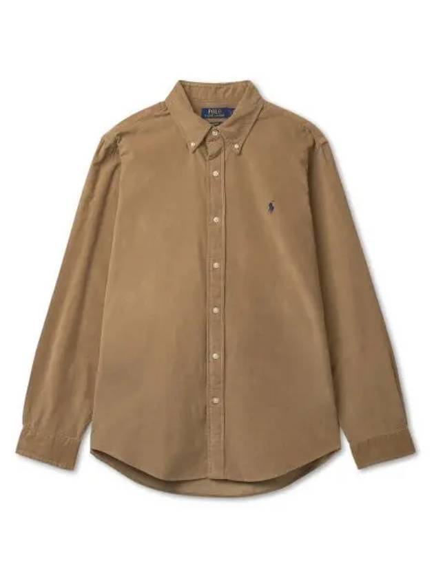 Custom fit corduroy shirt brown with 30 reward points - POLO RALPH LAUREN - BALAAN 1