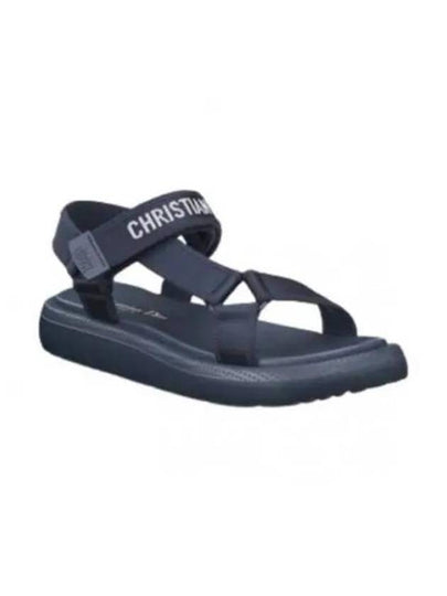 Dioriviera D Wave Sandals Black - DIOR - BALAAN 2