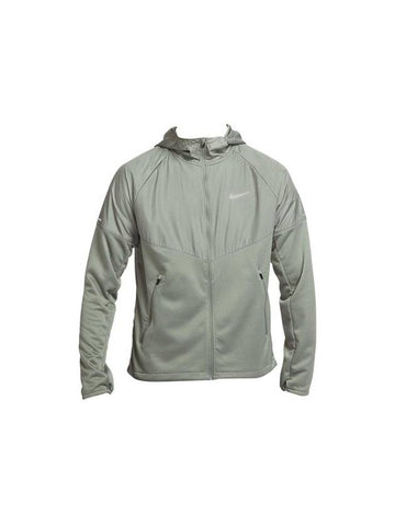 Spear Miler Therma Fit Water Repellent Track Jacket Dark Stucco - NIKE - BALAAN 1