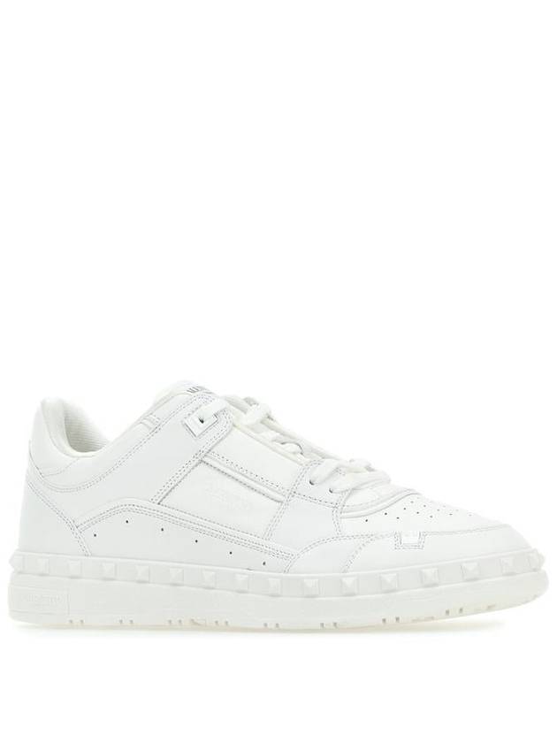 Free Dot Leather Low Top Sneakers White - VALENTINO - BALAAN 3