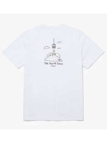 The North Face NT7UQ24B TNF Seoul Edition Short Sleeve Round Tee 2 - THE NORTH FACE - BALAAN 1