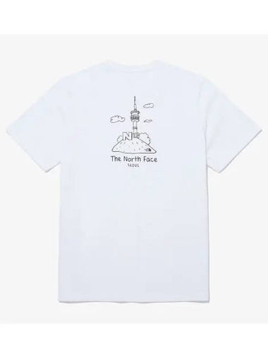 The North Face NT7UQ24B TNF Seoul Edition Short Sleeve Round Tee 2 - THE NORTH FACE - BALAAN 1