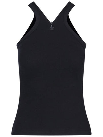 Stretch Sleeveless Black - COURREGES - BALAAN 1